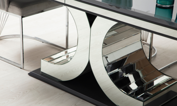 Jaguar Aynalı Yemek Odası Takımı