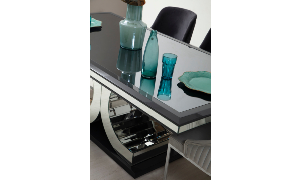 Jaguar Aynalı Yemek Odası Takımı