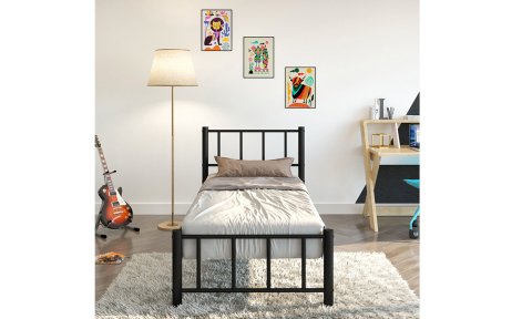 Bono Metal Ferforje Tek Kişilik Karyola 90*190 cm