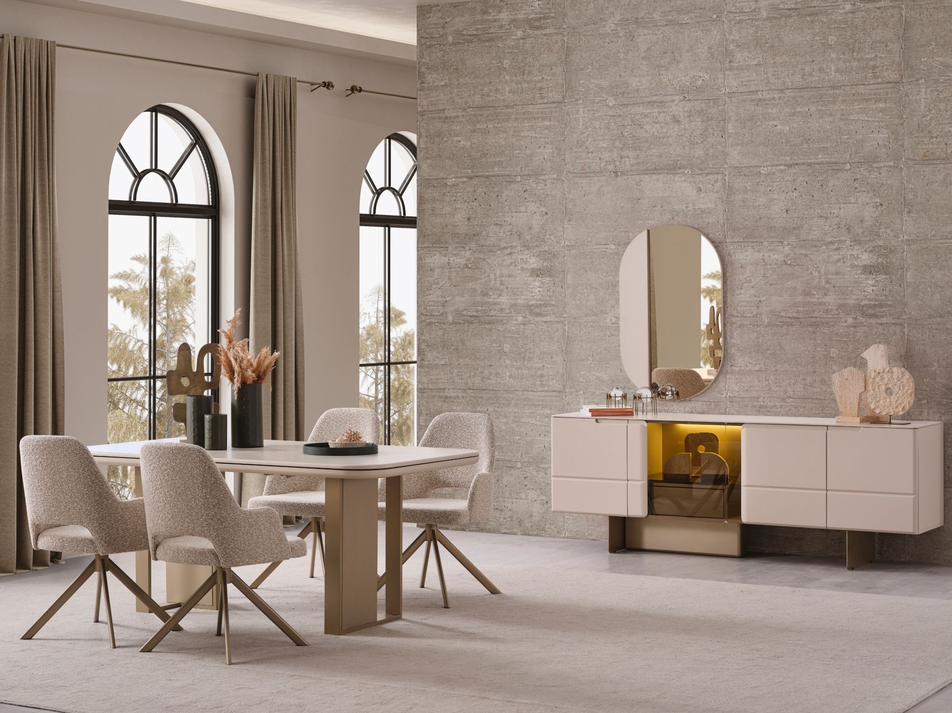 Oslom Yemek Odası Takımı