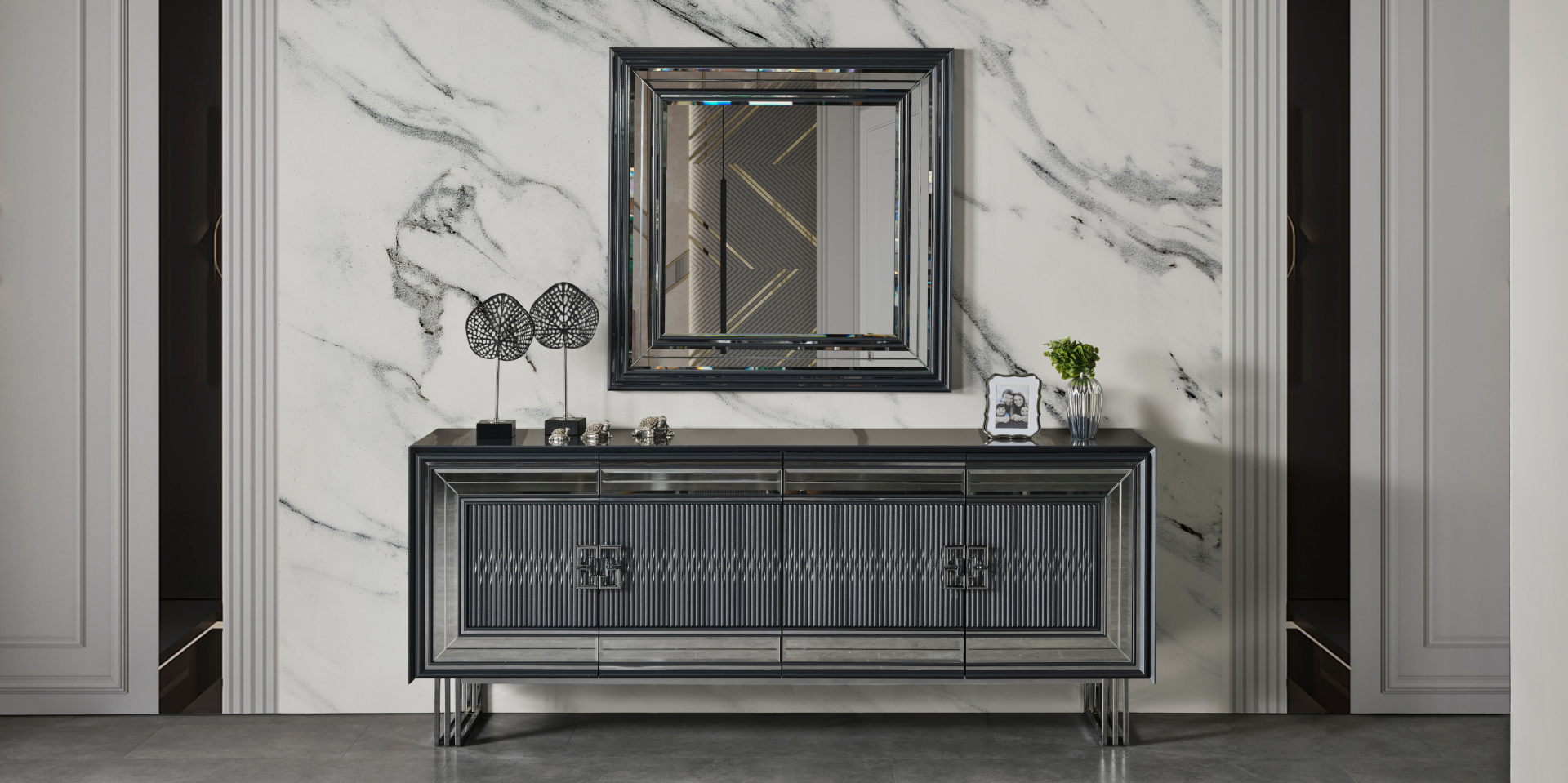 Peras Yemek Odası Takımı(Konsol)