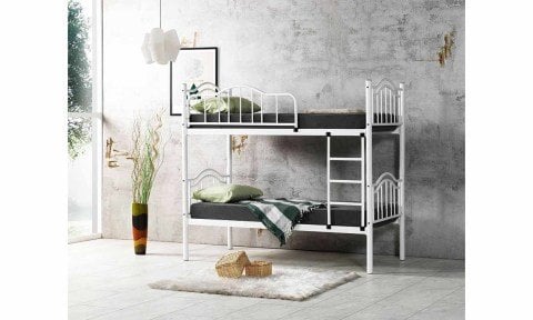 Beray Tek Kişilik Metal Ferforje Ranza 90*190 cm