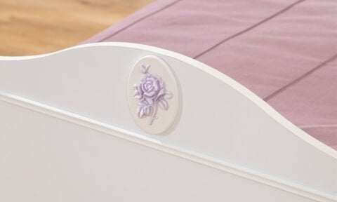 Bianca Genç Odası 100x200 cm Cibinlikli Başlıklı Karyola