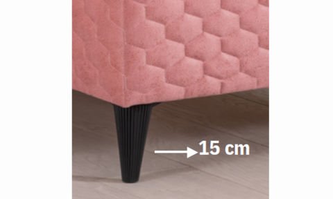 Rose 100*200 cm Tek Kişilik Başlıklı Baza Seti