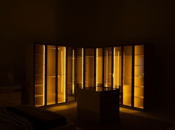 Kumsala Yatak Odası ( köşe dolaplı )