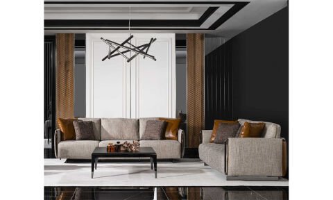 Lucca Modern Koltuk Takımı (4+3+1+1)