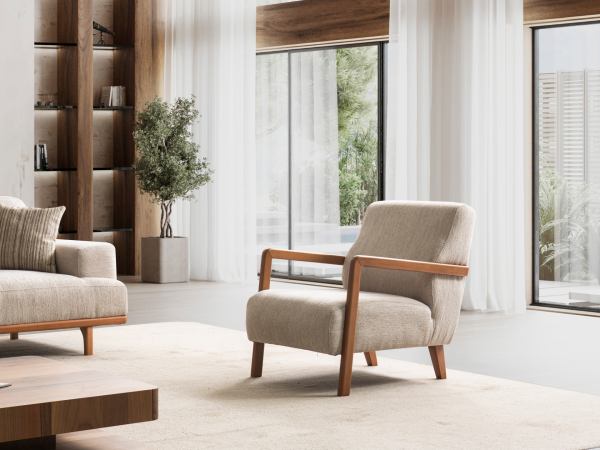 Saha Koltuk Takımı(Tekli Koltuk, Berjer)