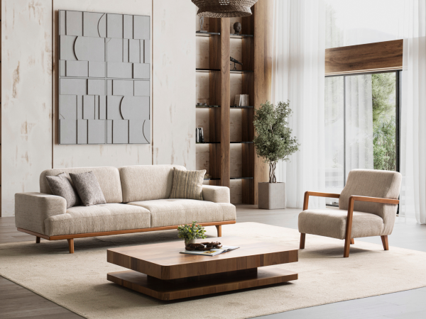 Saha Koltuk Takımı(Tekli Koltuk, Berjer)