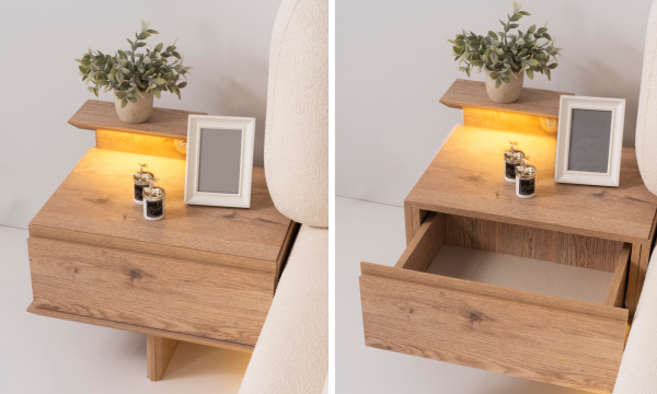 Coco Yatak Odası Takımı(Köşe Dolaplı)