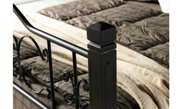 Ayışığı Metal Ferforje Tek Kişilik Karyola 140*200 cm