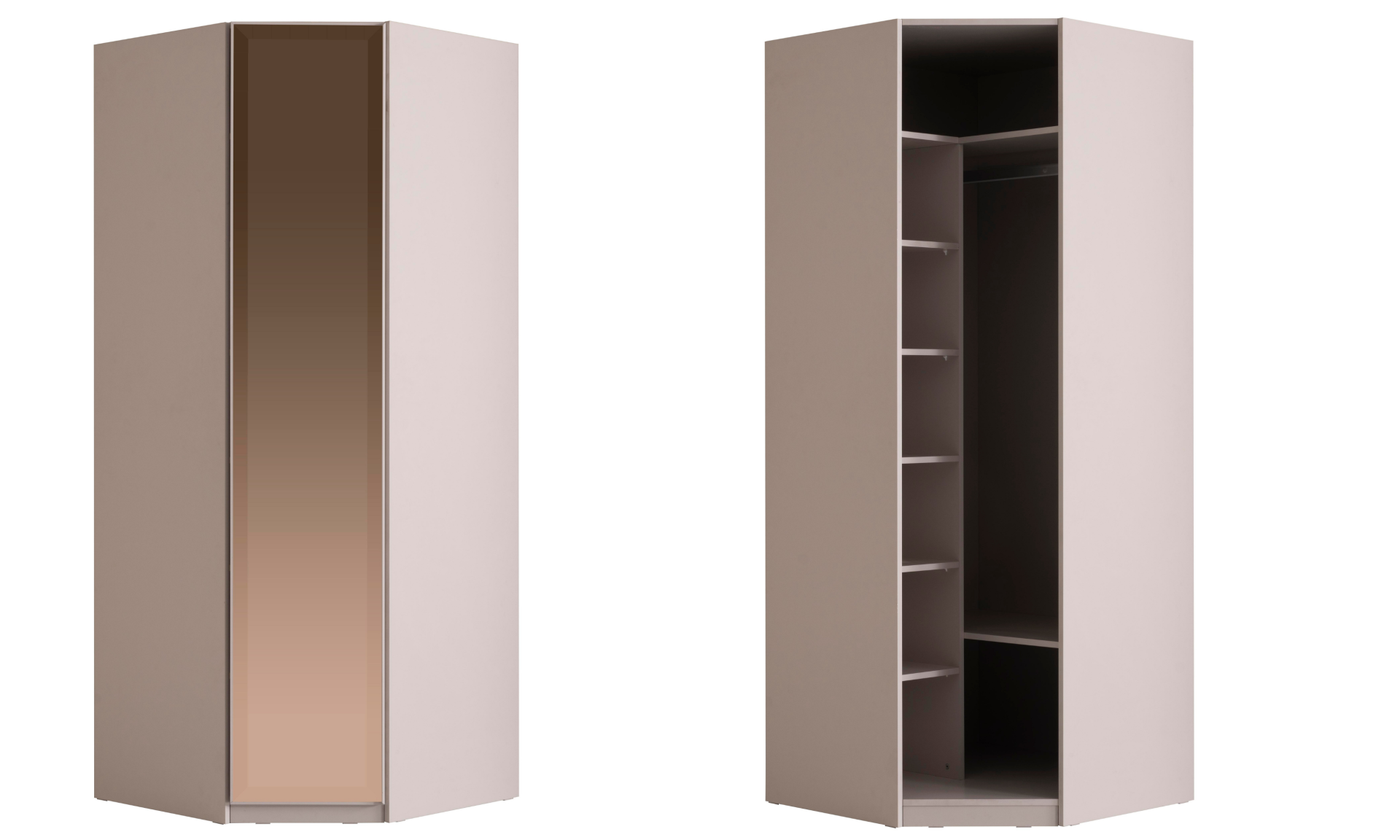 Coco Yatak Odası(Köşe Dolap Modül)