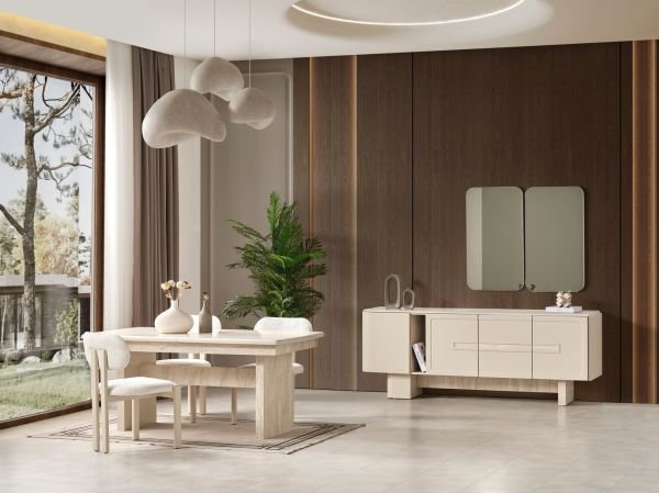 Milano Yemek Odası ( masa + 6 sandalye )