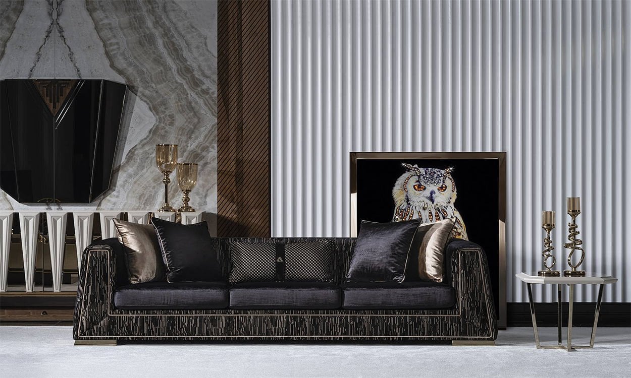 Tokyo Modern Dörtlü Koltuk