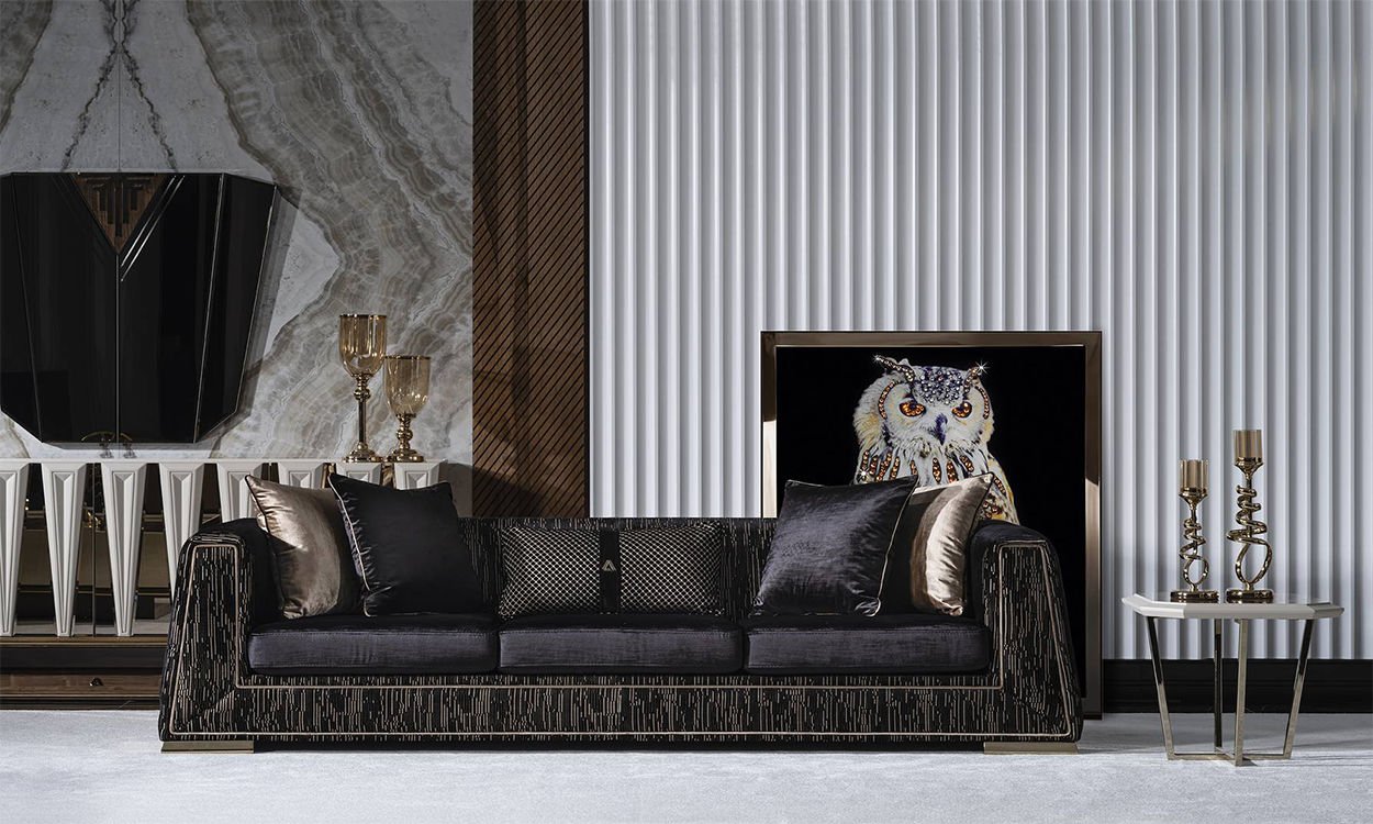 Tokyo Modern Dörtlü Koltuk