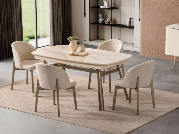 Stellas  Yemek Odası ( masa + 6 sandalye )