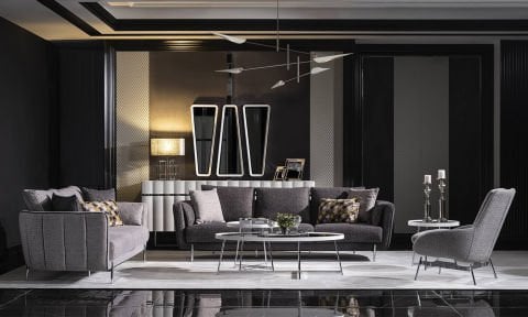 Aqua Modern Koltuk Takımı (4+3+1+1)