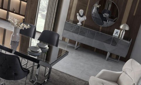 Maserati MDF Yemek Odası Takımı