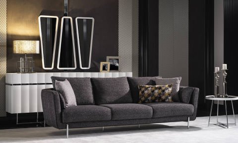 Aqua Modern Koltuk Takımı (4+3+1)