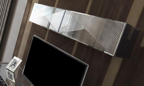 Maserati Şömineli Tv Ünitesi