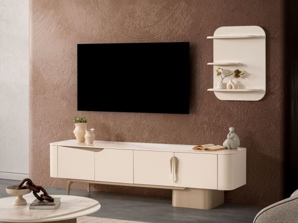 Stellas Tv Sehpası (Seramik Baskılı)