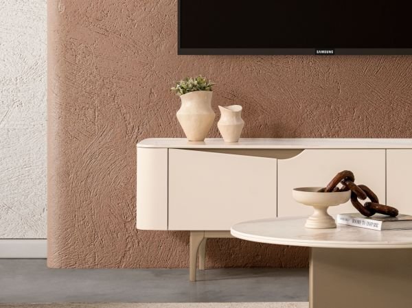 Stellas Tv Sehpası (Seramik Baskılı)