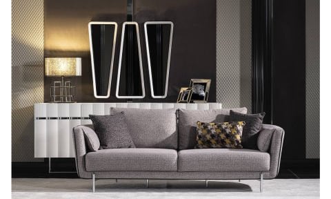 Aqua Modern Üçlü Koltuk