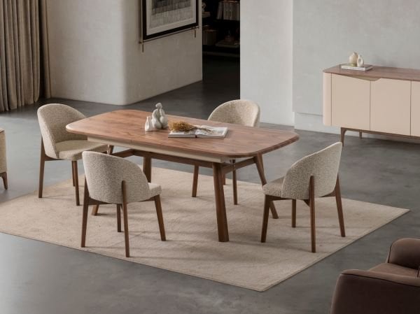 Auram ( Belma ) Yemek Odası ( masa + 6 sandalye )