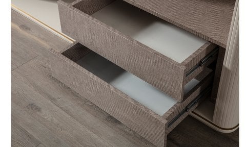 Paris Yatak Odası 6 Kapılı Dolap (Krem)