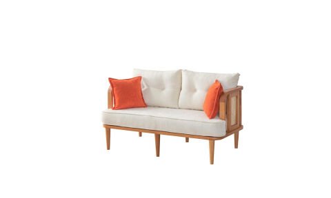 Flora Bahçe Mobilyası (Salon, Balkon, Cafe, Ofis) 2+1+1+Masa