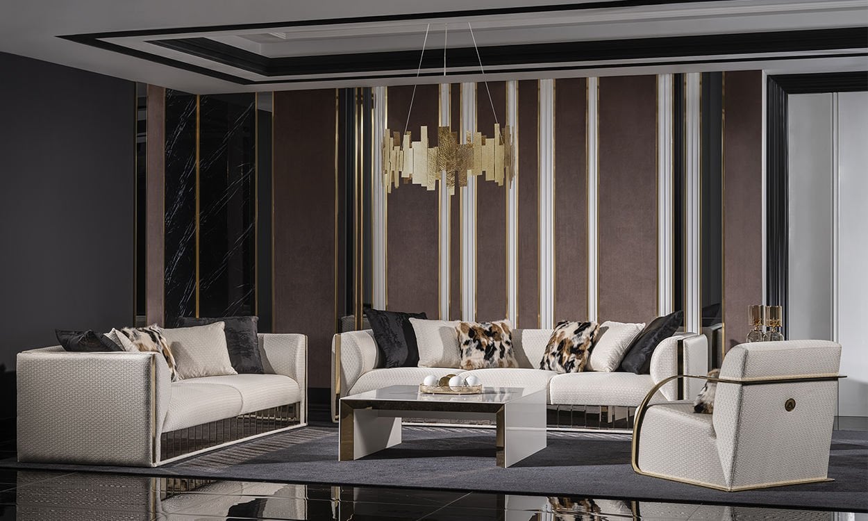 Vegas Modern Koltuk Takımı (4+3+1)