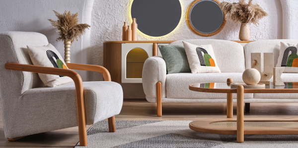 Begonvil Koltuk Takımı (3+1)