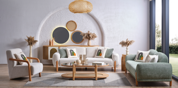 Begonvil Koltuk Takımı(Üçlü Koltuk)