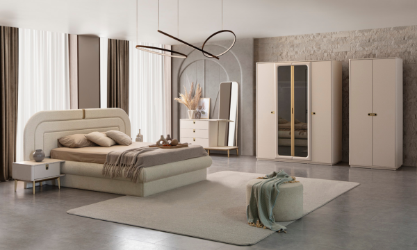 Cupra Yatak Odası(2 Kapaklı Dolap)