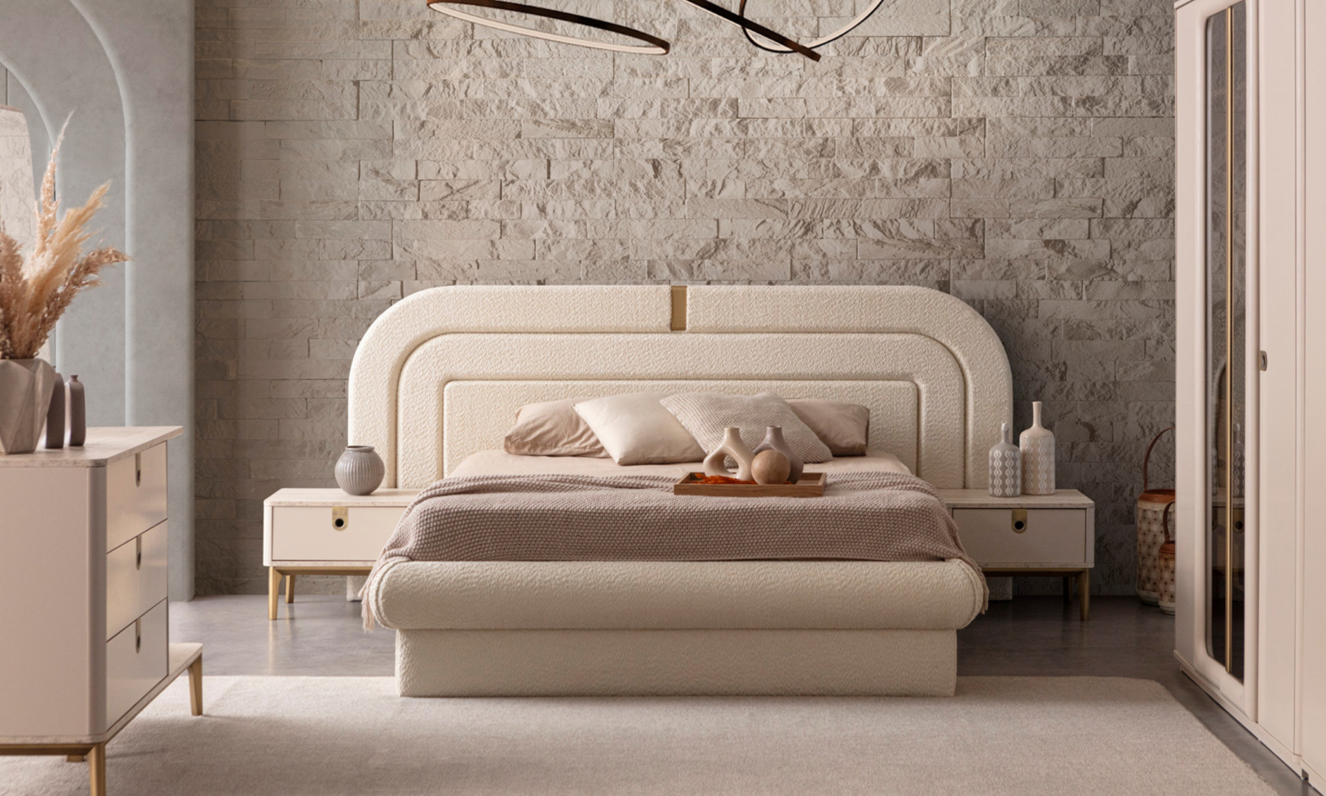 Cupra Yatak Odası(Bazalı Karyola)