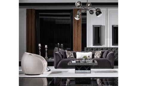 Viona Modern Koltuk Takımı (4+3+1+1)