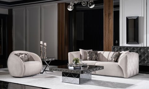 Viona Modern Koltuk Takımı (4+3+1+1)