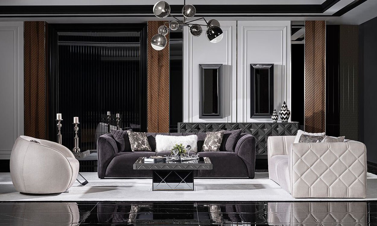 Viona Modern Koltuk Takımı (4+3+1+1)