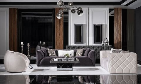 Viona Modern Koltuk Takımı (4+3+1+1)