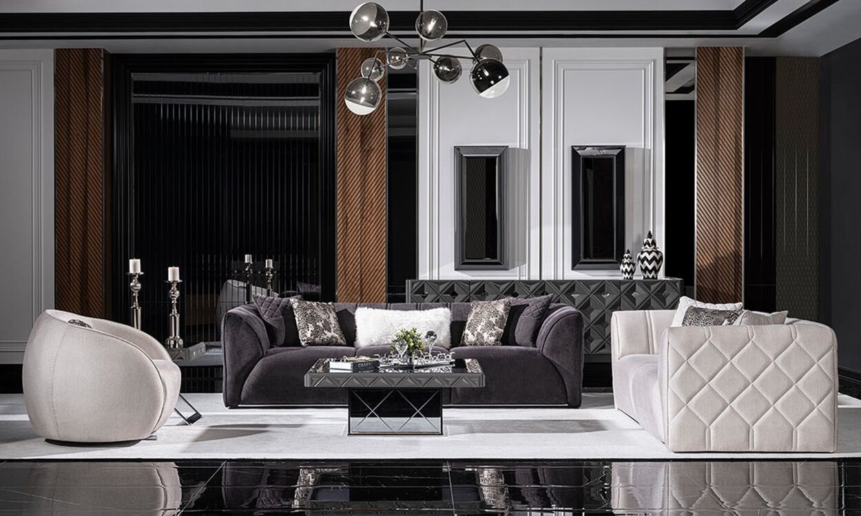 Viona Modern Koltuk Takımı (4+3+1)