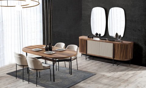 Paris Yemek Odası Takımı