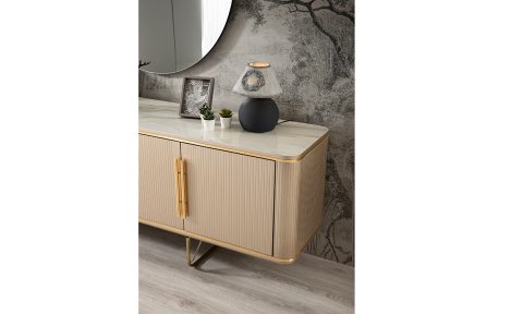 Paris Yemek Odası Konsol (Ekru)