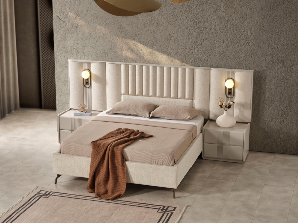 Akra Yatak Odası(Bazalı Karyola)