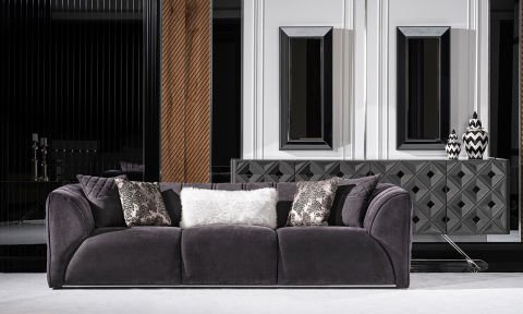 Viona Modern Dörtlü Koltuk