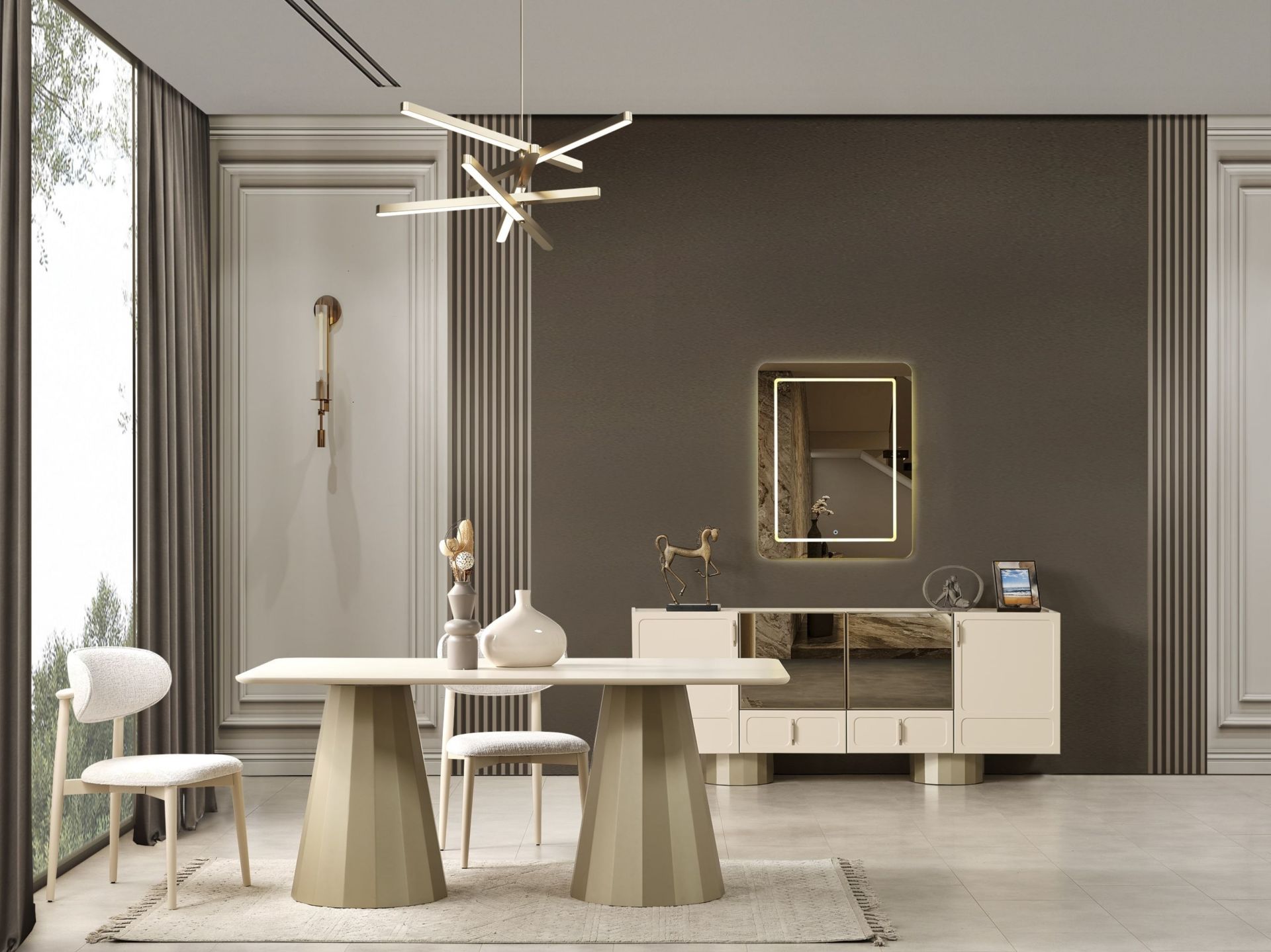 Miran Yemek Odası ( masa + 6 sandalye )