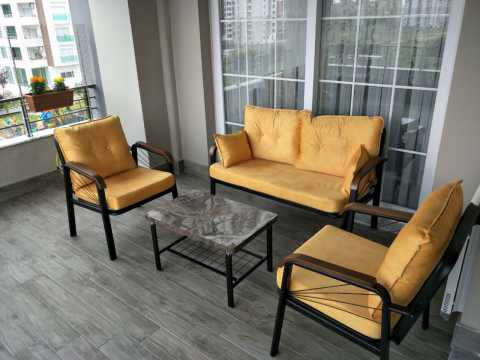 Holiday Ahşap Bahçe-Balkon Sehpa