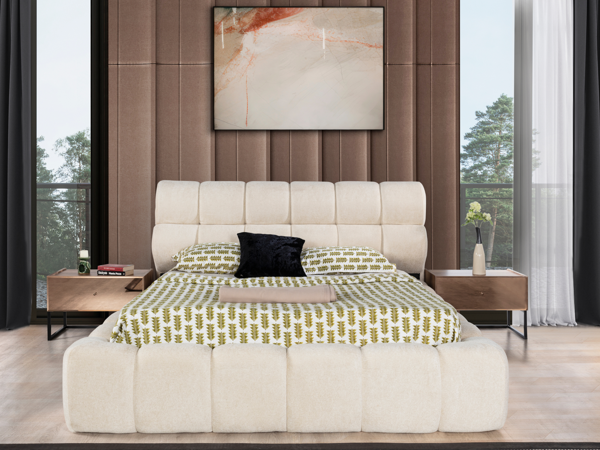 Lego Yatak Odası(Bazalı Karyola)