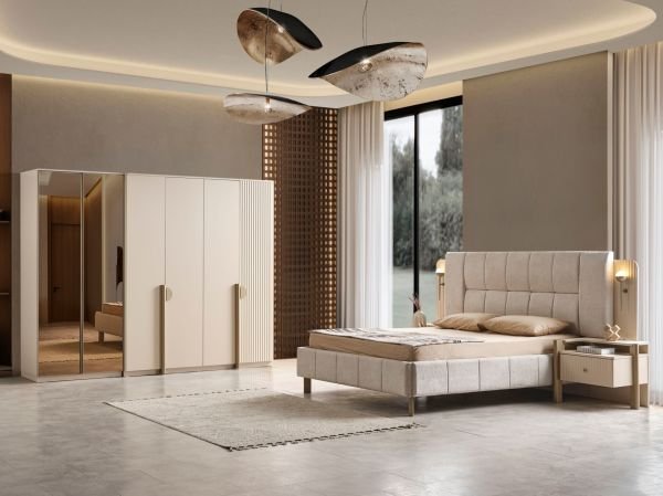 Zirve Yatak Odası ( 180*200 bazalı karyola )