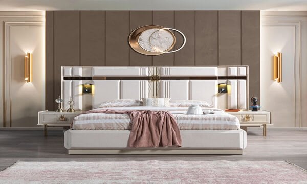 Sedef Yatak Odası Takımı (Bazalı Karyola)