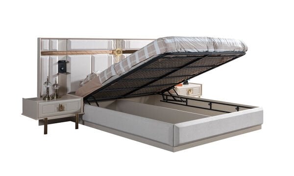 Sedef Yatak Odası Takımı (Bazalı Karyola)