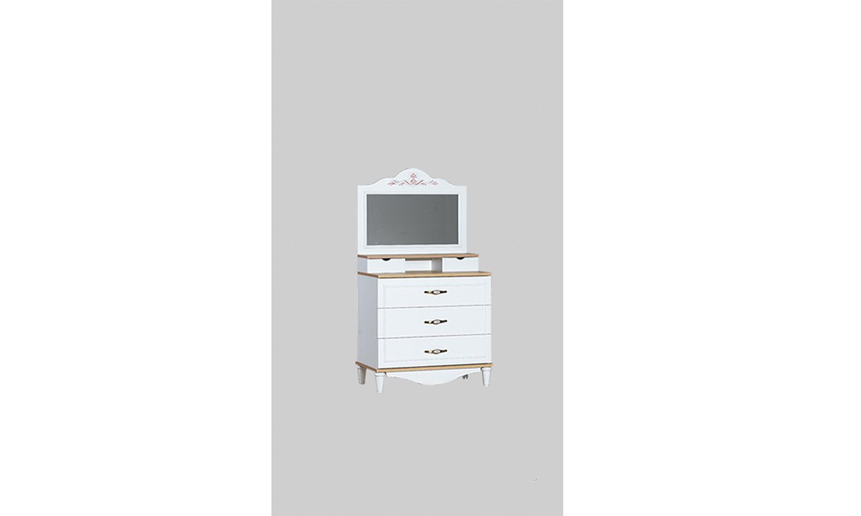 Flora Genç Odası Aynalı Şifonyer